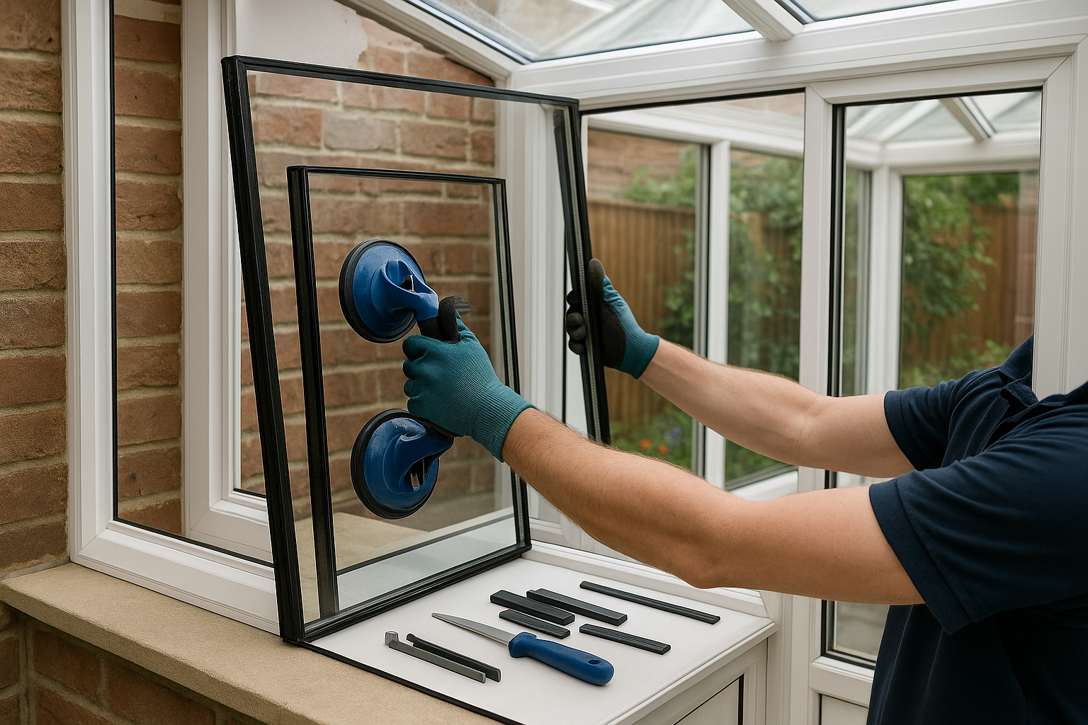 Conservatory and Roof Glazing Wembley service image